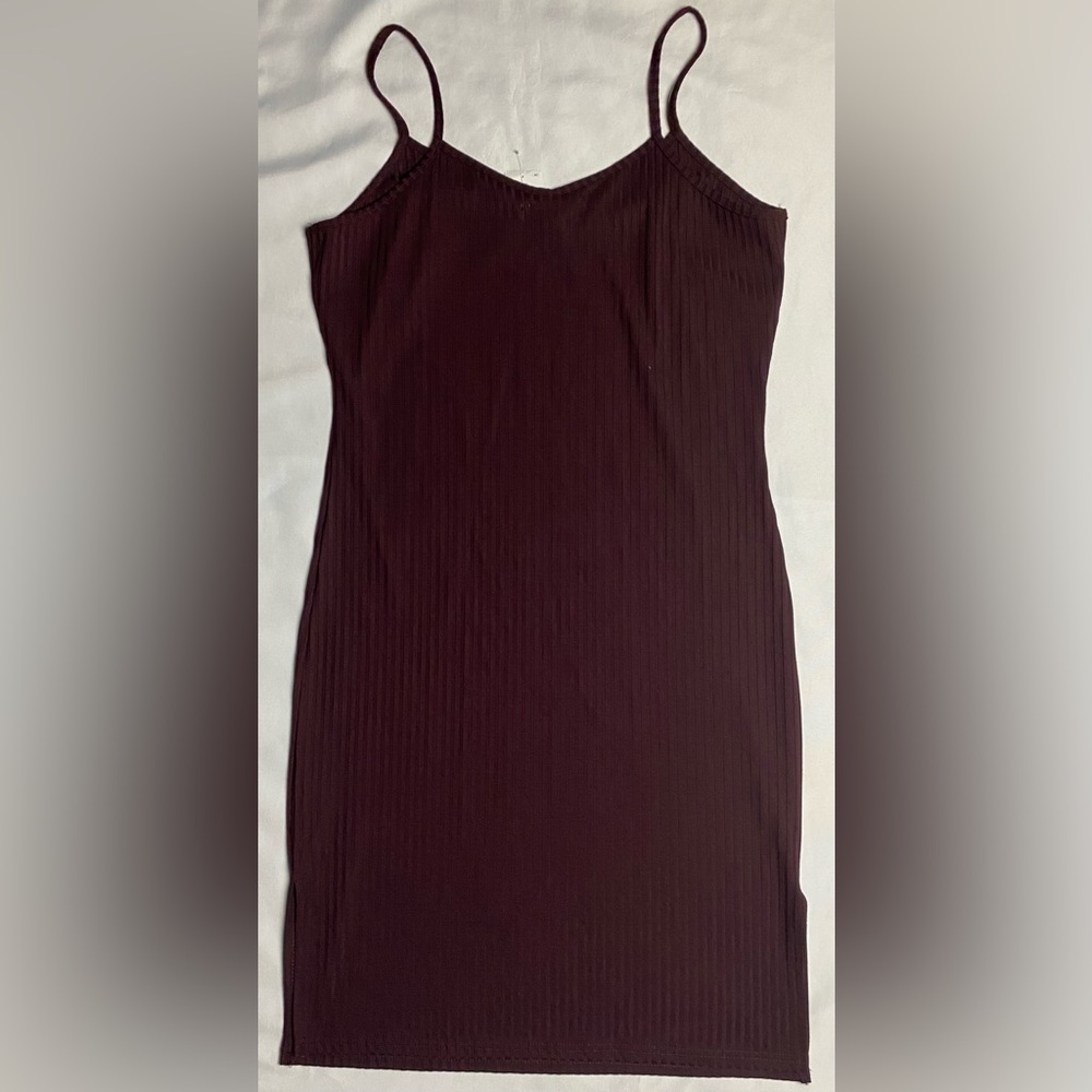 Ribbed Mini Dress